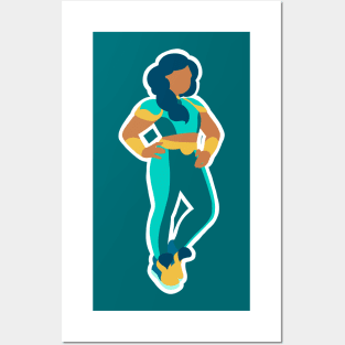 Minimalist Mermista Posters and Art